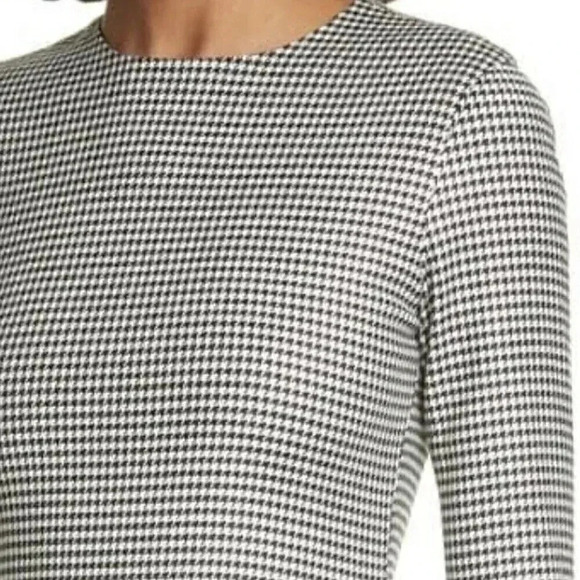 ALICE + OLIVIA Delora Houndstooth Check Dress - Picture 2 of 9